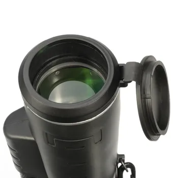 40X60 Prenosné Zameranie Zoom Cestovanie HD Optika Šošovky BK4 Monokulárne Ďalekohľad Čierna Farba