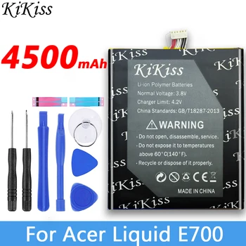 4500mAh Big Power Batéria pre Acer Liquid E700 pre Triple E39 PGF506173HT Mobilného Telefónu, Batérie Batérie BAT-P10
