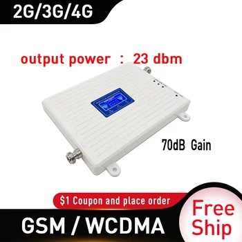 4g Repeater 900 2100 mhz 2G, 3G, 4G dual-Band Signál Booster GSM SIEŤACH LTE DCS 4G Mobil Opakovač Signálu Celulárnej Zosilňovač