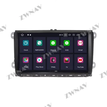 4GB+64B Android 10.0 Auto Multimediálny Prehrávač Pre Volkswagen série univerzálny GPS Rolovač navi Rádio stereo IPS Dotykový displej vedúci jednotky