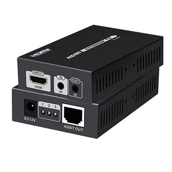 4K HDbaset extender LKV375N HDbaset 4K HDMI extender s HDbaset vysielač&prijímač zahrnuté až do 70M