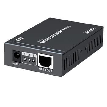 4K HDbaset extender LKV375N HDbaset 4K HDMI extender s HDbaset vysielač&prijímač zahrnuté až do 70M