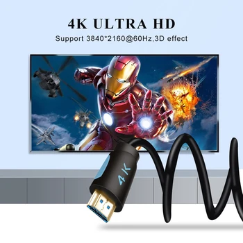 4K Video Kábel usb 2.0 Samec Samec 10m Podporu ARC 3D HDR 4K 60Hz Ultra HD pre Splitter Prepínač PS4 TV Box Projektor Kompatibilný s HDMI