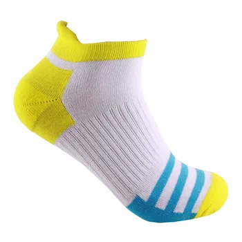 4pairs bavlnené ponožky pre mužov svetlé farby deporte ponožky spevnenie päty, toe kompresia elastickými fleece priedušné ponožky