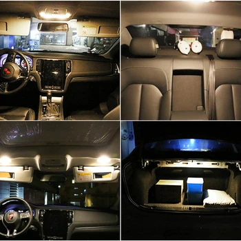 4PC C5W Auto Vlkovcový Led 12-24V bez Chýb 31 36 39 41mm LED C5W Interiérové Svetla na Čítanie špz Svetlo Stropné Svetlo Odbavenie