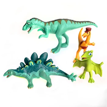 4pcs dinosaura model dinosaur train hračka základné dinosaurus, bábiky, detské vzdelávacie kognitívne hračky fungovať