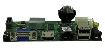 4PCS NVR rady H. 265 16CH*5MP Siete Digitálny Video Rekordér Detekcia Pohybu P2P CMS XMEYE Vzdialenej Mobilný KAMEROVÝ 1 SATA Max 8T