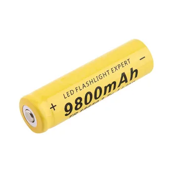 4pcs/veľa Kvalitných 18650 3,7 V 9800mAh Lítium-iónové batérie Dobíjacie Batérie Pre Baterku Horák, laserové ukazovátko+ nabíjačka