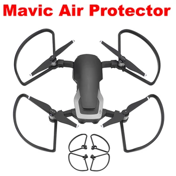 4pcs Vrtule Chránič pre DJI Mavic Vzduchu Drone Rýchle Uvoľnenie Rekvizity Stráže Čepeľ Prop Nárazníka Ochranné Príslušenstvo nízka Hmotnosť