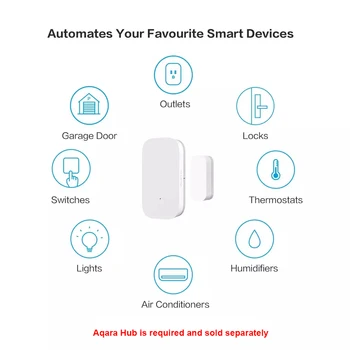 4pcs Xiao Aqara Senzor Dverí Zigbee Bezdrôtové Pripojenie Smart Mini Dvere, Okno, Senzor Pracovať S Bránou Pre Mijia App Control