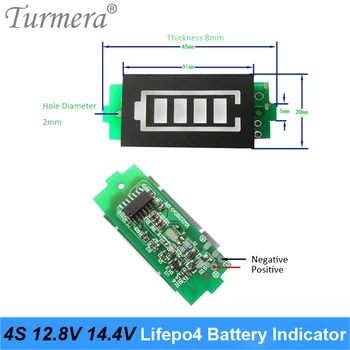 4S 12.8 V 14,4 V 32650 32700 Lifepo4 Batérie Kapacity Ukazovateľ Modul Displeja Elektrické Vozidlo Batérie Tester 2020 NOVÉ