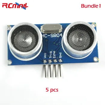 5/10 KS RCmall HC-SR04 Ultrazvukový Senzor Merania Vzdialenosti Modul pre Arduino PICAXE Microcontroller FZ0056*5/*10 DIYmall