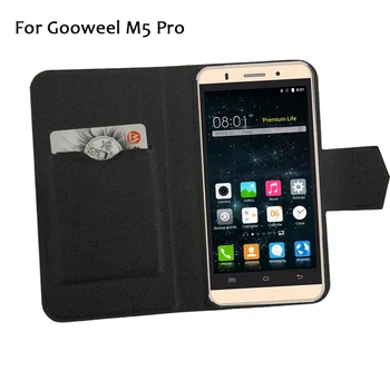 5 Farieb Horúce! Gooweel M5 Pro Telefón Prípade Kožený Kryt Módne Luxusné Plný Flip Stojan Kožené Telefón Prípadoch