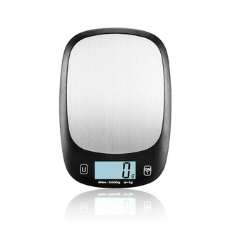 5 kg kuchynská váha elektronický digitálny displej rozsahu Multifunct potravín váh z nehrdzavejúcej ocele rozsahu pečenie váhy fitness chudnutie
