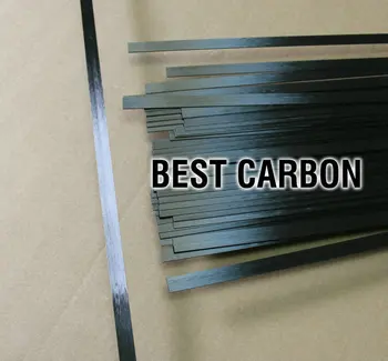 5 ks 0,6 mm x 3 mm x 1000mm karbónová Lišta - Toray T700 uhlíkových vlákien spoločné s Epoxidové živice