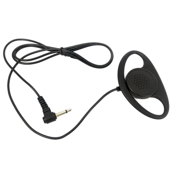 5 ks 3,5 mm D-Shape Počúvať Len Slúchadlo Headset Pre Motorola Rozhlasový CP110 CP150 CP185 CP200 PR400 XTS1500 XTS2500 Walkie Talkie