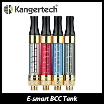 5 ks Originál Kanger E-smart 510 BCC Jasné 1.2 ml Clearomizer 1.8 ohm Spodnej Cievky Premenlivé Rozprašovač Tank E-cigareta BCC Nádrž