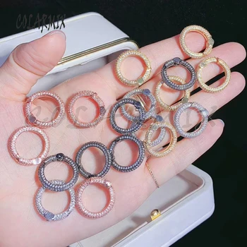 5 ks rouns tvar klip prívesky Klip spona príslušenstvo šperky čo mix farieb, módne šperky pre ženy 50950