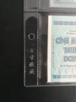 5 ks/Set PVC Transparentné Vymeniteľné dosky Na Papierové Peniaze Zber Album Bankoviek Album Domov Dekoratívne Remesiel 19.4X25.2cm