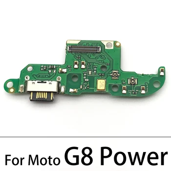 5 ks, USB Nabíjací Port Dock Konektor Nabíjačky Konektor Rada Pre Motorola Moto G8 / G8 Play / G8 Plus / G8 Power Lite / Jeden Fusion