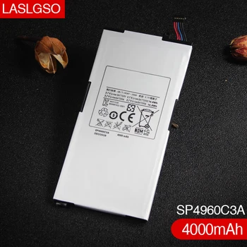 5 ks/veľa Kvalitných 3,7 V 14,8 v wh Batérie 4000mAh SP4960C3A Pre Samsung Galaxy Tab P1000 (GT-P1000) P1010 B056H004-001