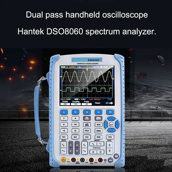 5-v-1 Hantek Ručné DSO8060 Osciloskop 60MHz DMM Spektrum Analyzer Frequency Counter Arbtrary Priebeh Generátor Nové