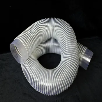 50 mm vnútorný priemer sacej trubice cleaner vlnovcové hadice slamky závitom hadica, mäkké rúry, odolná vysávač časti