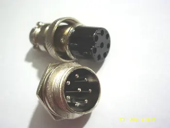 50 nastavenie GX16 16 8 Pin Audio Kábel Podvozku Pripojiť Konektor Nové
