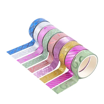 50 rollos washi pásky nastaviť 3m samolepky maskovacia páska zápisník Škótskej Dekoratívne Samolepiace Kawaii farba washitapes roztomilý scrapbooking
