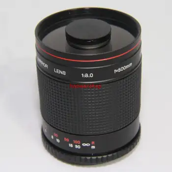 500mm f8 ZRKADLO teleobjektívu pre sony e mount NEX-3/5/7 a7 a9 a7r3 a5100 a6000 a6300 a6500 fotoaparát