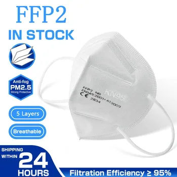 50pc masques réutilisables ffp2 masky fpp2 dospelých ffpp2 masky, ochranné masky ffp2 ce certifikované maska 5-vrstva ffp3 mascherine Maska