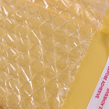 50PCS 110*130 mm Kraft Papier Bublinkové Obálky, Tašky Bublina Mailing Taška Odosielateľov Polstrované Prepravné Obálky Podnikania Dodávky