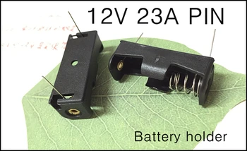 50PCS 12V batérie, držiak 23A Pin Bunky Batérie držiak,12V Clip Držiak Prípade 12.5* 35.5*12mm A23,N Zvonček, Diaľkové ovládanie