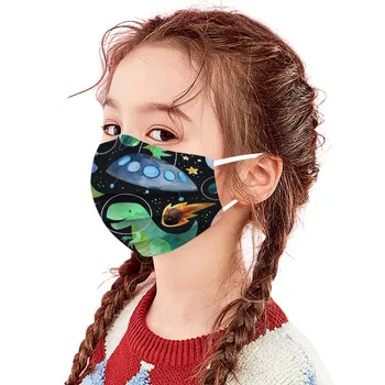 50PCS Detí Maska Priestor Jednorazové Kvalitné Masky Industriay Earhook Masque Masku na Tvár Mascarillas Štít na Tvár