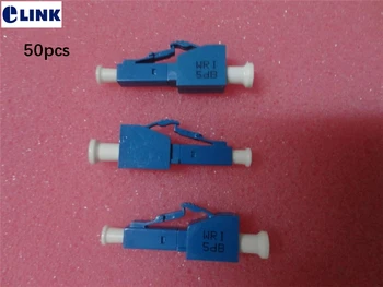 50pcs LC/UPC fiber tlmiča 5db Žena na Male konektor typu SM FTTH Optických vlákien LC UPC 5db tlmiča továreň na predaj ELINK