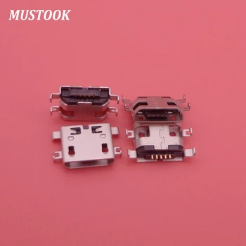 50pcs Mini Micro USB Konektor pre Nabíjanie DC Port Jack Zásuvka napájania konektor dock pre Lenovo YOGA 2-1371 JOGY 2 Pro-1380