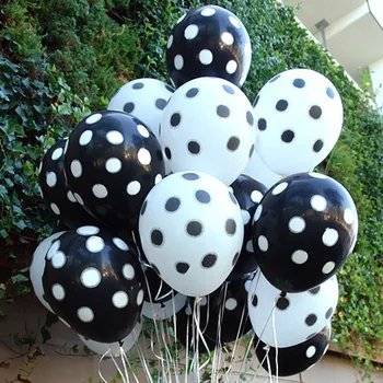 50pieces Halloween balón combo 10 palcov 2.3 gramov nižšej hladké, hrubé dekoratívne balóny oranžová a čierna baloons
