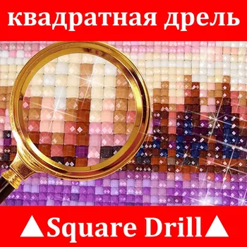 5D diamond výšivky cat & mouse diamond maľovanie cross stitch mozaiky cartoon plné námestie/round-diamond výzdoba domov