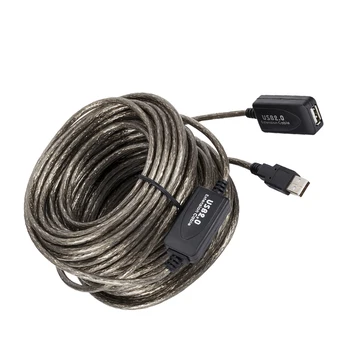 5m/10m/15m/20m USB 2.0 Aktívny Opakovač Signálu Manifier Predlžovací Kábel Adaptér Kábel Line Konektor