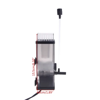 5W Olej Film Odstraňovač Vodného Bielkovín Povrchu Skimmer Filter Pre akvárium Akvária