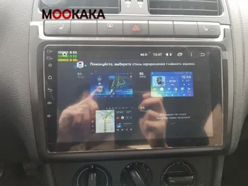 6+128 GB GPS Navigáciu, Android 10.0 rádio prehrávač Pre Volkswage Polo Sedan 2008 -Auto Video Prehrávač, Stereo Hlava Jednotky Carplay