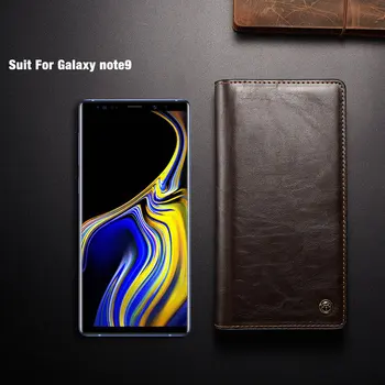 6.5 Univerzálny pravej Kože Flip Karty Telefónu Peňaženky Puzdro pre Samsung S9 S10 Plus Poznámka 10 9 Iphone 11Pro XS Max XR X Telefón Prípade