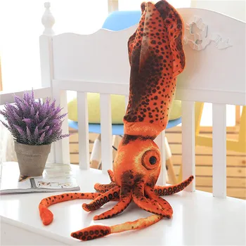 60 cm Simulácia Squid Octopus Plyšové Plyšové Hračky Svadobné Zapojenie Vianočný Darček pre Ženy, Deti Deti