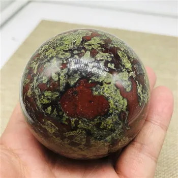 60 mm Prírodný dragon krvi kameň, Kremeň Oblasti loptu Uzdravenie