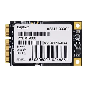 60% z Kingspec MSATA SATA III 6GB/S SATA II, SSD Pevný Disk 32 GB, 64 GB 128 gb kapacitou 256 GB Pre Dell M4500 Pre Lenovo Y460 Y470
