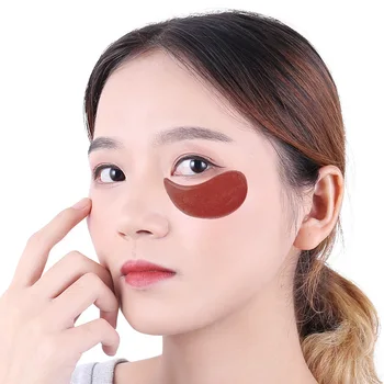 60pcs Ženšen Ovocie Kolagénová Očná Maska Anti-Aging Hydratačné Spanie Patch Oko Taška Odstrániť Tmavé Kruhy Oko