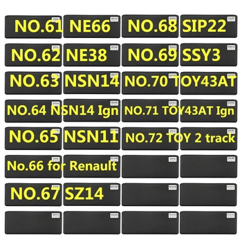 61-72 lishi 2 v 1 nástroj NE66 NE38 NSN14 Ign NSN11 SZ14 SIP22 SSY3 TOY43AT HRAČKA 2 trate pre Renault V. 2 Zámočník Nástroj