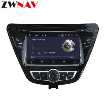 64GB DSP Carplay Android 10 Na Hyundai Elantra Avante GPS Navigácie Auto Multimediálne Stereo Audio Rádio Rekordér Vedúci Jednotky