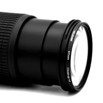 67mm zblízka Makro Filter Nastavený Profesionálne Fotografovanie Šošovky Auta +1 +2 +4 +10 Magnificatoin Fotoaparát Optique Verre Micro