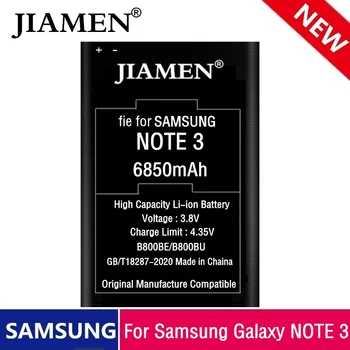 6850mAh Pôvodnej batérie B800BC B800BE/BU Batérie pre Samsung Galaxy Note 3 N9000 N9005 N900A N900 N9002 N9008 N9009 N9006 N9008S